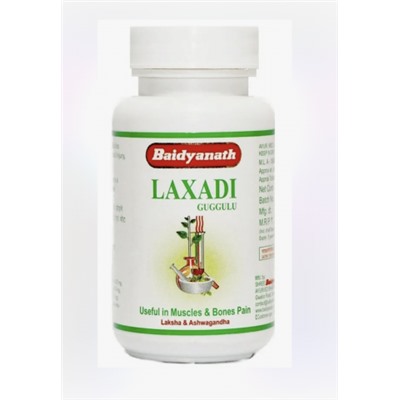 Лакшади Гуггул (Lakshadi guggul, Baidyanath), 80 таб.