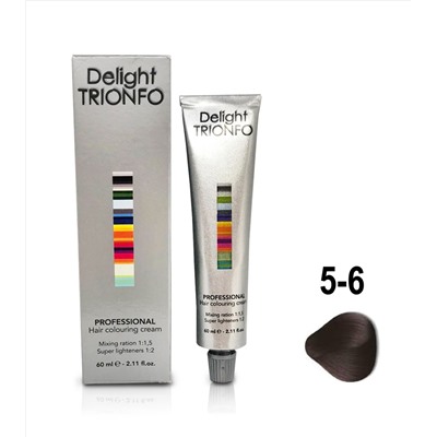 ДТ 5-6 крем-краска стойкая для волос, светло-коричневый шоколадный / Delight TRIONFO 60 мл