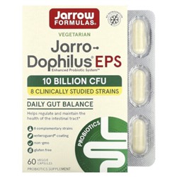 Jarrow Formulas Jarro-Dophilus EPS, 10 миллиардов КОЕ, 60 растительных капсул - Jarrow Formulas