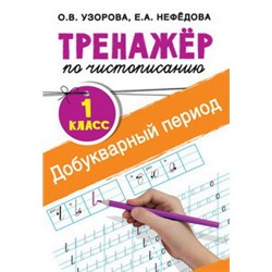 Тренажер по чистописанию. 1 класс. Добукварный период