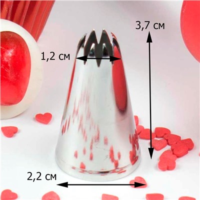 Насадка для кондитерского мешка Звездочка №10