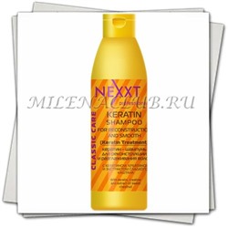 NEXXT Кератин-шампунь для реконструкции и разглаживания волос Keratin-Shampoo For Reconstruction And Smooth 1000 мл.