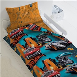Комплекты постельного белья из бязи Hot Wheels Опасные гонки