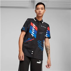 BMW M Motorsport Men's All-Over Print Polo