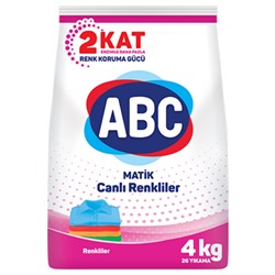 ABC Стиральный порошок Автомат Colors 4кг