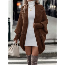 SHEIN LUNE Duster Cardigan mit Fledermausärmeln