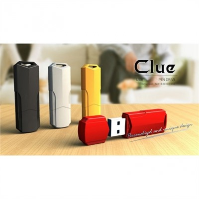 8Gb SmartBuy Clue White USB2.0 (SB8GBCLU-W)