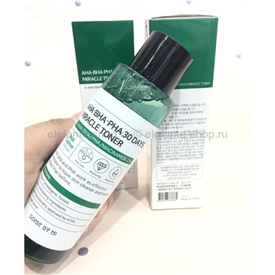 Тонер SOME BY MI AHA-BHA-PHA 30 DAYS MIRACLE TONER, 150 мл (78)