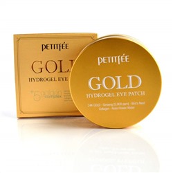 PETITFEE Гидро-гелевые патчи для век с женьшенем и коллагеном Gold Hydrogel Eye