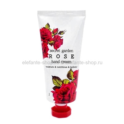 Крем для рук Jigott Secret Garden Rose Hand Cream 100ml (51)