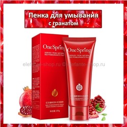 Пенка для умывания One Spring Red Pomegranate Fresh Moisturizing Cleanser 100g (125)