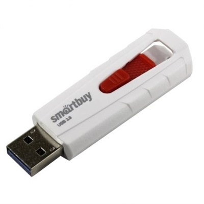 128Gb SmartBuy Iron White USB 3.0 (SB128GBIR-W3)