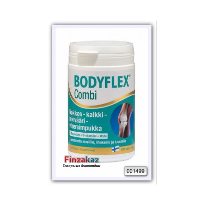Витамины Bodyflex Combi минерально-растительный экстракт-мидии-кальций-магний + витамин D + MSM 180 таб