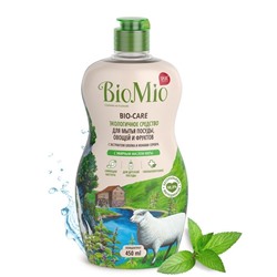 Средство для мытья посуды BioMio Bio-care "Мята", 450 мл