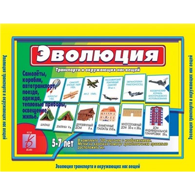 В-Д."Эволюция транспорта и окружающих нас вещей" арт.Д-439 /17