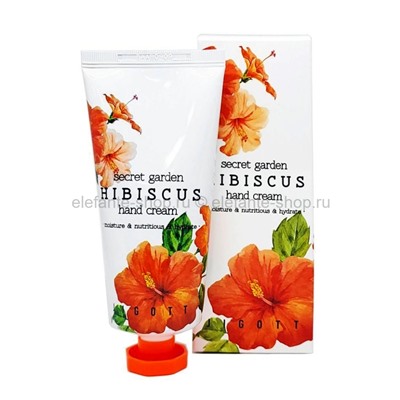 Крем для рук Jigott Secret Garden Hibiscus Hand Cream 100ml (51)