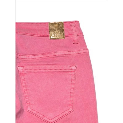 CONTE Цветные джинсы skinny с высокой посадкой и эффектом варки CON-236 Lycra®