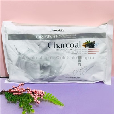 Маска альгинатная с древесным углём ANSKIN Charcoal Modeling Mask 240g (78)