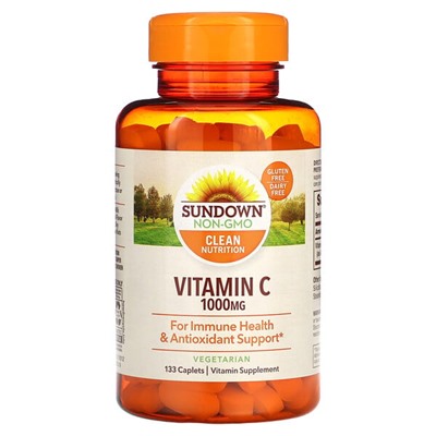 Sundown Naturals Витамин C - 1000мг - 133 таблетки - Sundown Naturals
