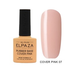 Elpaza  Rubber Base Cover Pink  07   10 мл