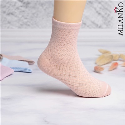 Детские носки бесшовные для девочек MilanKo IN-166