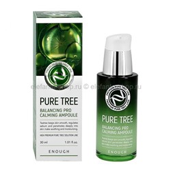 Сыворотка Enough Pure Tree Balancing Pro Calming Ampoule, 30 мл (51)