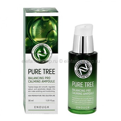 Сыворотка Enough Pure Tree Balancing Pro Calming Ampoule, 30 мл (51)