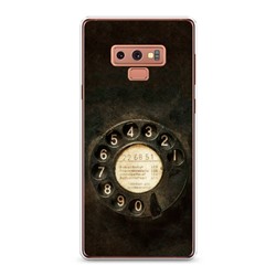 Силиконовый чехол Старинный телефон на Samsung Galaxy Note 9