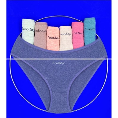 Трусы женские Турция большие размеры "Неделька - 7 шт." арт. 713110 (724110, 713108, 724108)