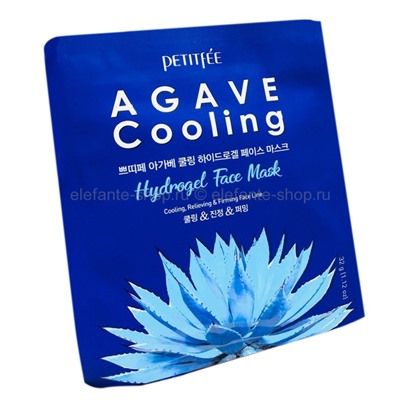 Маска для лица Petitfee Agave Cooling Hydrogel Face Mask (51)