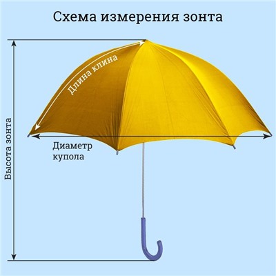 Зонт детский с ушами «Красотка», d=52см, Минни Маус