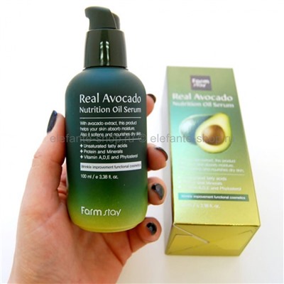 Сыворотка с маслом авокадо Farmstay Real Avocado Nutrition Oil Serum, 100 мл (51)