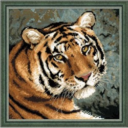 Набор для вышивания Риолис 1282 Амурский тигр, 40*40 см