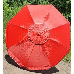 Зонт-пляжный DINIYA арт.8101 полуавт 47(120см)Х8К серебро