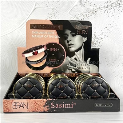 Пудра двойная Sasimi Thin and Light Silk Powder S789 (106)