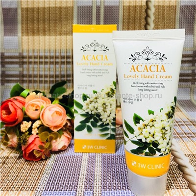 Крем для рук 3W Clinic Acacia Lovely Hand Cream (125)