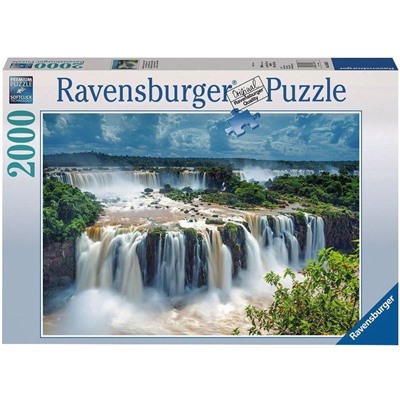 Ravensburger. Пазл карт. 2000 арт.16607 "Водопад"