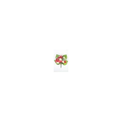 Искусственные цветы, Ветка в букете бутон роз 36 голов (1010237)