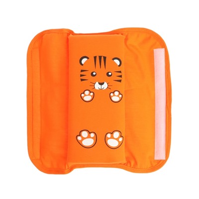 Подушка на ремень безопасности "Тигренок", оранжевая