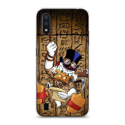 Силиконовый чехол Duck tales 2 на Samsung Galaxy A01