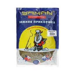 Прикормка Yaman Winter Taste Лещ, зимняя увлажненная, жареные семечки, цвет олива, 700 г