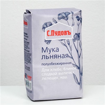 Мука льняная «С.Пудовъ», 400 г