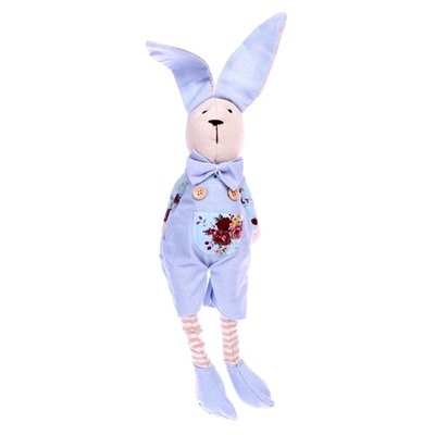 Мягкая игрушка «Кролик», цвет голубой, виды МИКС