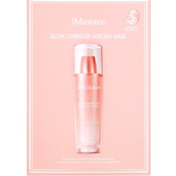 JMSolution Glow Luminous Aurora Mask Целлюлозная маска с жемчугом. 10 шт.