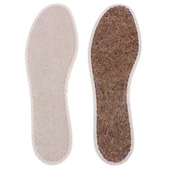 Стельки для обуви KOKOS frotte, махровые, с кокосом, размер 37-38