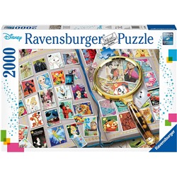 Ravensburger. Пазл карт. 2000 арт.16706 "Альбом с марками"