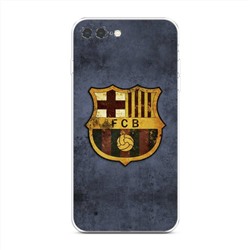 Силиконовый чехол FCB на iPhone 8 Plus