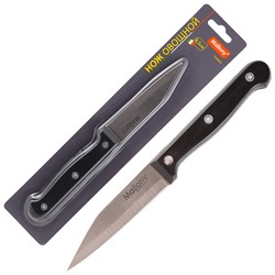 Нож с пластиковой рукояткой CLASSICO MAL-07CL для овощей, 8,5 см (Минимальная отгрузка 12 шт)