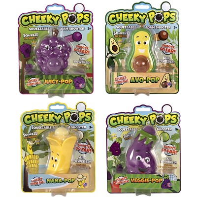 HTI. Игрушка стреляшки фрукты "Cheeky Pops" в ассортименте арт.1374935