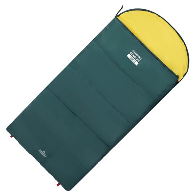 Спальный мешок maclay camping comfort cold, одеяло, 4 слоя, левый, 185х90 см, -10/+5°С